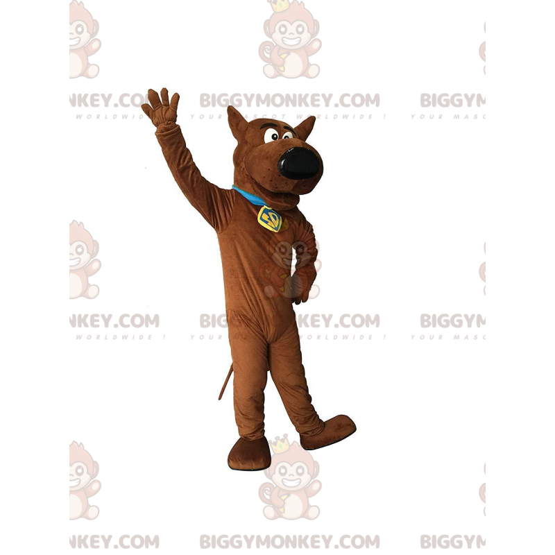 Kostium maskotki BIGGYMONKEY™ Scooby-Doo, słynnego niemieckiego