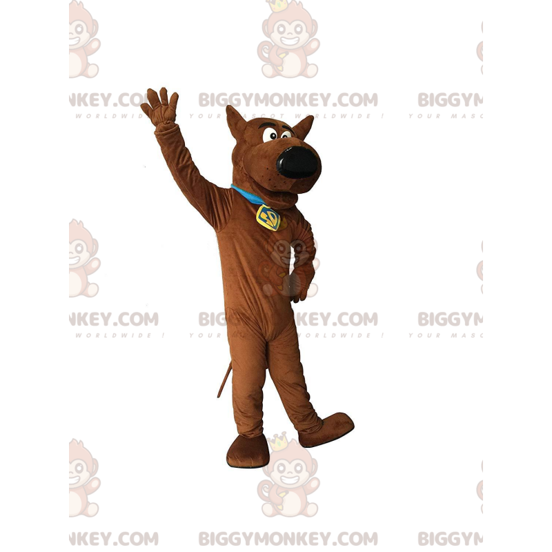 Kostým maskota BIGGYMONKEY™ Scooby-Doo, slavného německého