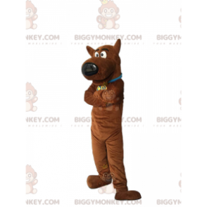 BIGGYMONKEY™ mascot costume of Scooby -Doo, the famous German