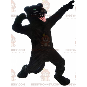 BIGGYMONKEY™ obří realistický kostým maskota černého pantera