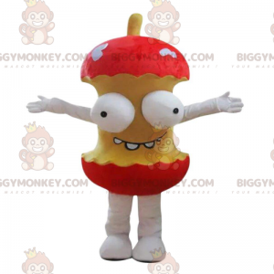 BIGGYMONKEY™ Costume da mascotte Torsolo di mela gigante con