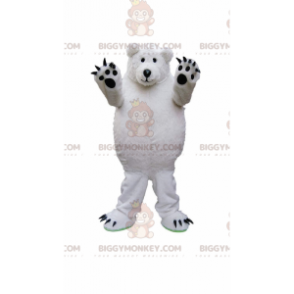 Disfraz de mascota de oso de peluche blanco BIGGYMONKEY™