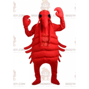 Costume de mascotte BIGGYMONKEY™ de homard rouge, costume