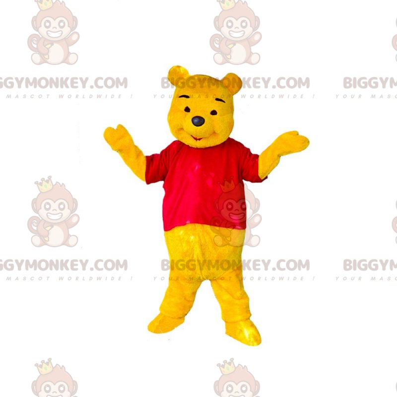 Στολή μασκότ BIGGYMONKEY™ του Winnie the Pooh, διάσημη κίτρινη