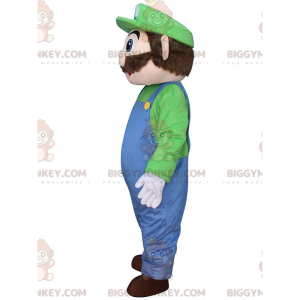 BIGGYMONKEY™ costume mascotte di Luigi, il famoso idraulico