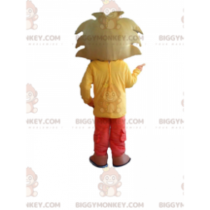 BIGGYMONKEY™ Little Lion, Cub-mascottekostuum met kleurrijke