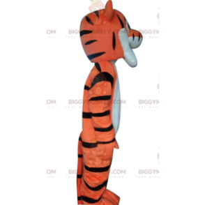 BIGGYMONKEY™ mascottekostuum van Tigger, de beroemde oranje