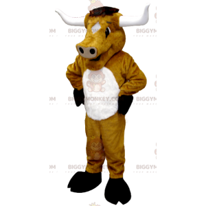 Costume da mascotte BIGGYMONKEY™, toro bufalo gigante, mucca