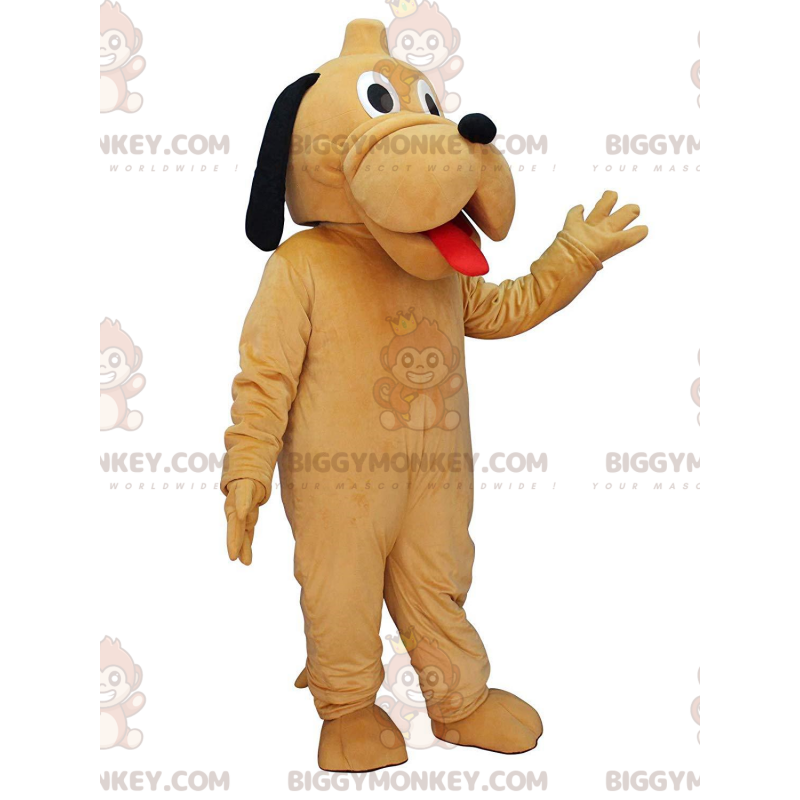 Kostým maskota BIGGYMONKEY™ Pluta, Disneyho slavného žlutého