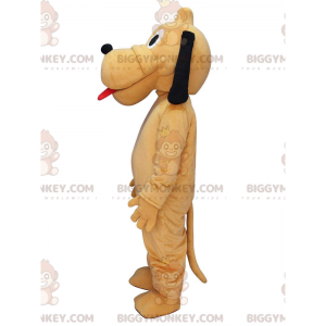 Costume de mascotte BIGGYMONKEY™ de Pluto, le chien jaune de
