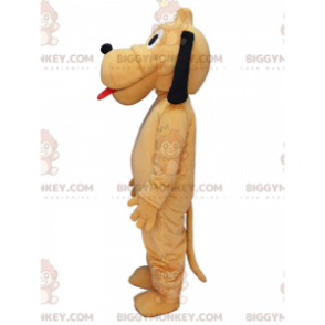 BIGGYMONKEY™ maskotkostume af Pluto, Disneys berømte gule hund