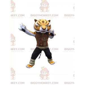 Master Tigress BIGGYMONKEY™ mascottekostuum, beroemde tijger in