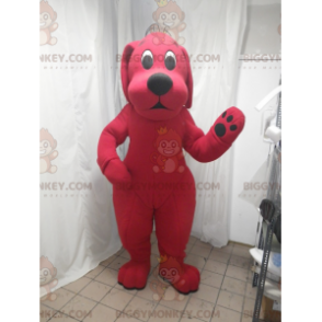 Animowany kostium maskotki BIGGYMONKEY™ – duży czerwony pies