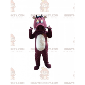 BIGGYMONKEY™ costume mascotte cinghiale, facocero, cinghiale -