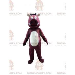 BIGGYMONKEY™ costume mascotte cinghiale, facocero, cinghiale -