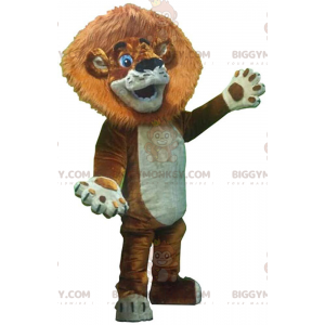 Costume da mascotte cucciolo di leone BIGGYMONKEY™ con grande