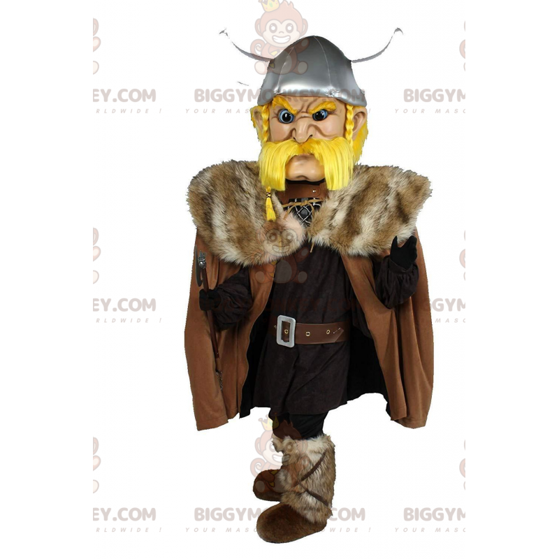 Kostium maskotki BIGGYMONKEY™ Blond wiking, wojownik, kostium