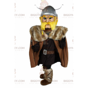 BIGGYMONKEY™ Mascottekostuum Blond Viking, Fighting Man