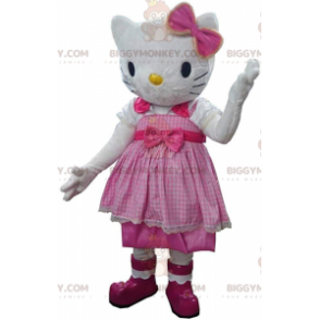 BIGGYMONKEY™ costume mascotte di Hello Kitty, famoso gatto