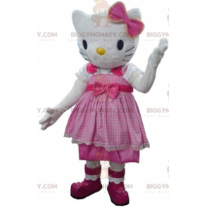 BIGGYMONKEY™ maskotdräkt från Hello Kitty, känd japansk katt