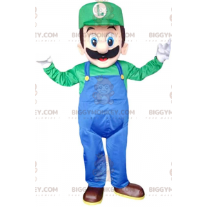 Kostium maskotki BIGGYMONKEY™ Luigiego, słynnego hydraulika