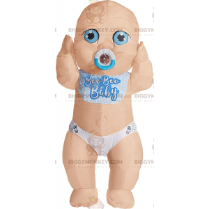 Aufblasbares Baby-BIGGYMONKEY™-Maskottchen-Kostüm, riesiges