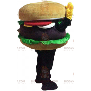 Kæmpe burger BIGGYMONKEY™ maskotkostume, burgerkostume