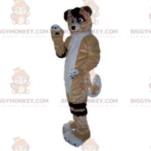 Trójkolorowy kostium maskotki dla psa BIGGYMONKEY™, miękki i