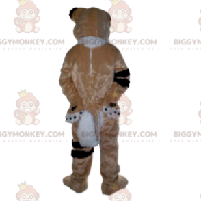 Costume de mascotte BIGGYMONKEY™ de chien tricolore, costume de