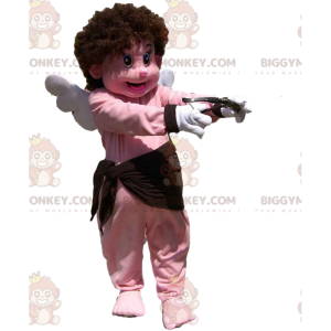 Cupid BIGGYMONKEY™ mascottekostuum met konten, vleugels en