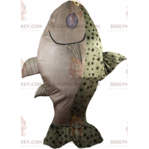 Costume de mascotte BIGGYMONKEY™ de saumon géant, costume de