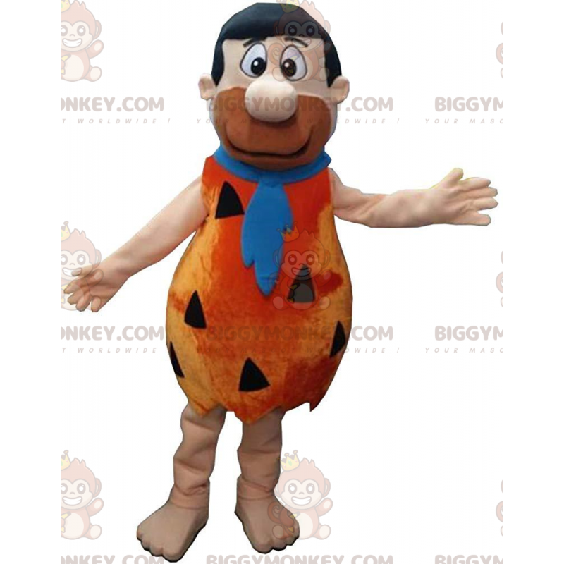 BIGGYMONKEY™ mascottekostuum van Fred Flintstone, beroemd