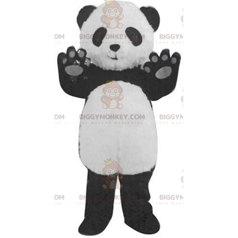 Kostým maskota velké černobílé pandy BIGGYMONKEY™, krásný