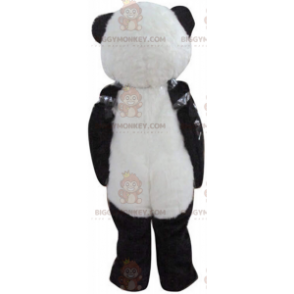 Gigantische zwart-witte panda BIGGYMONKEY™ mascottekostuum