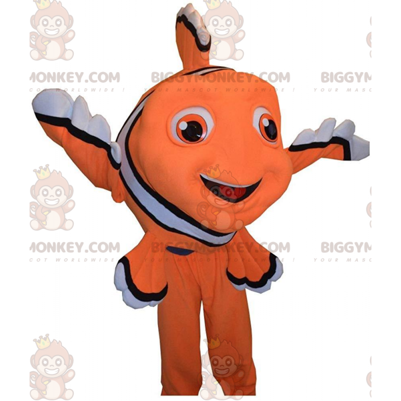BIGGYMONKEY™ mascottekostuum van Nemo, de beroemde cartoon
