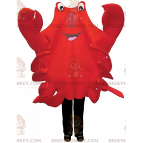 Bardzo oryginalny kostium maskotki czerwonego kraba