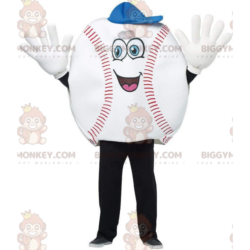 Baseball BIGGYMONKEY™ Maskottchenkostüm, Baseballkostüm -