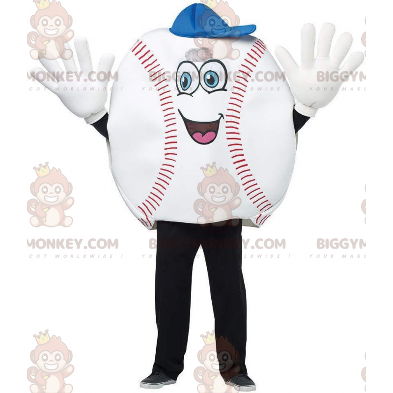Disfraz de mascota BIGGYMONKEY™ de béisbol, disfraz de béisbol