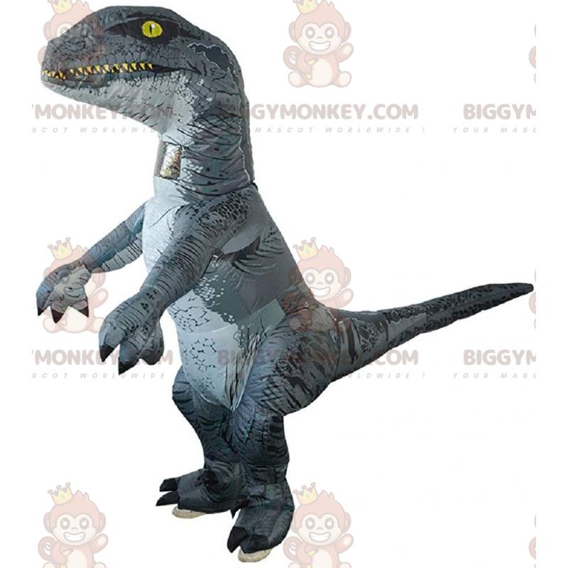 Kostým maskota BIGGYMONKEY™ Nafukovací kostým Velociraptor