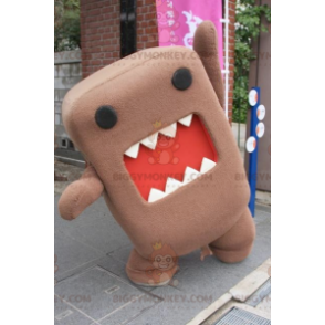 Berühmtes Domo Kun BIGGYMONKEY™ Maskottchenkostüm Japanisches