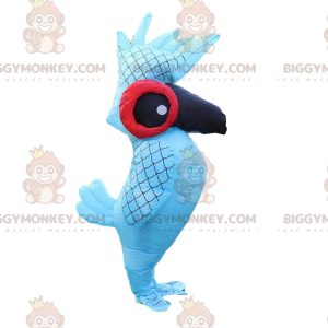 Costume de mascotte BIGGYMONKEY™ de perroquet gonflable et