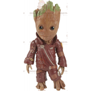 Fato de mascote do famoso personagem de filme da Marvel Groot