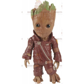 Beroemd Marvel-filmpersonage Groot BIGGYMONKEY™-mascottekostuum