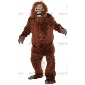 Kostým maskota Bigfoot BIGGYMONKEY™, chlupaté stvoření, kostým