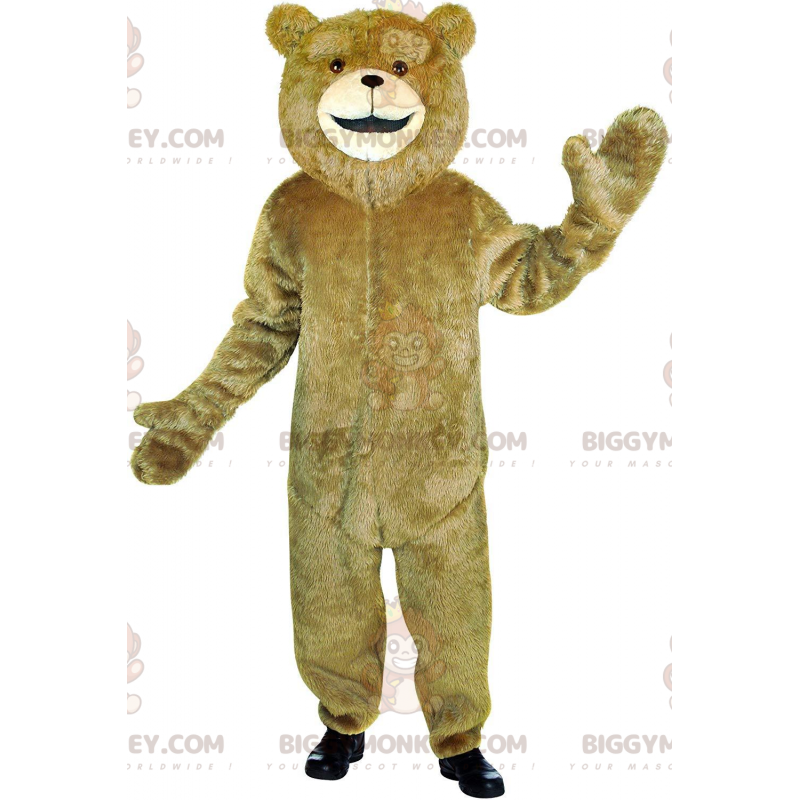 Kostým maskota hnědého medvídka BIGGYMONKEY™, kostým medvídka –