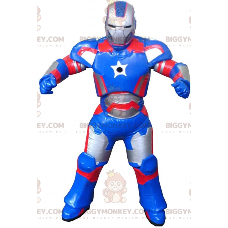 BIGGYMONKEY™ mascottekostuum van Iron Man, beroemd