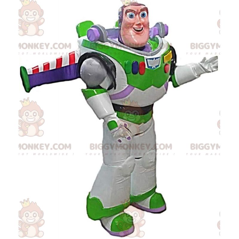 BIGGYMONKEY™ maskotkostume af Buzz Lightyear, berømt karakter