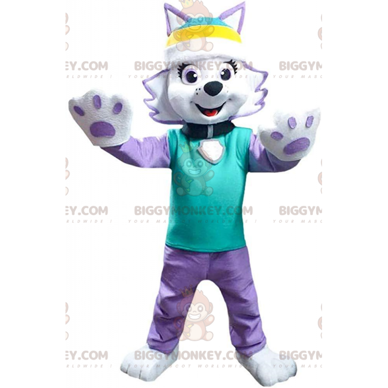 Traje de mascote BIGGYMONKEY™ do Everest, o famoso cachorro