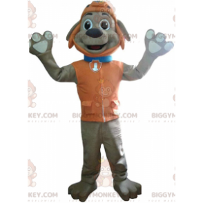BIGGYMONKEY™ maskotkostume af Zuma, den berømte brune hund i