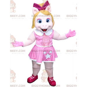 Costume de mascotte BIGGYMONKEY™ de la Miss Piggy, Piggy la